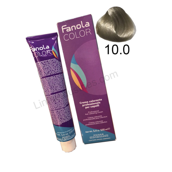 FANOLA TINTE DE PELO PROFESSIONAL 100ML (10.0) - Imagen 1