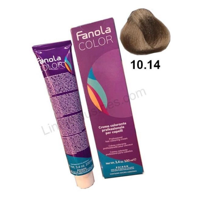 FANOLA TINTE DE PELO PROFESSIONAL 100ML (10.14) - Imagen 1