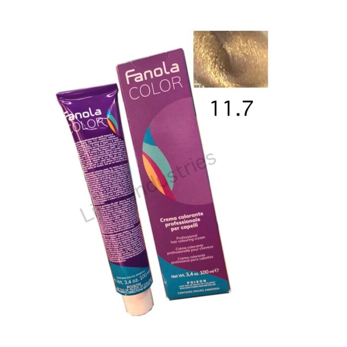FANOLA TINTE DE PELO PROFESSIONAL 100ML (11.7) - Imagen 1