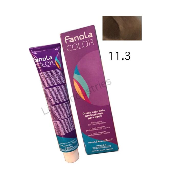 FANOLA TINTE DE PELO PROFESSIONAL 100ML (11.3) - Imagen 1