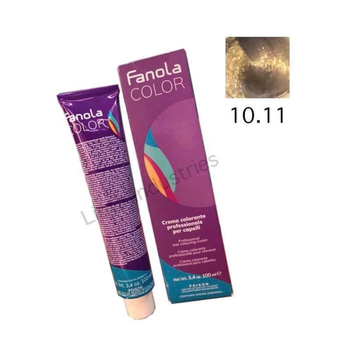 FANOLA TINTE DE PELO PROFESSIONAL 100ML (10.11) - Imagen 1