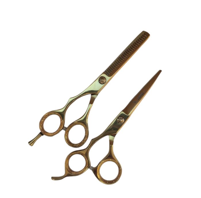 Tijeras Peluqueria y Barberia Profesional zurdo 5.5” - Imagen 2