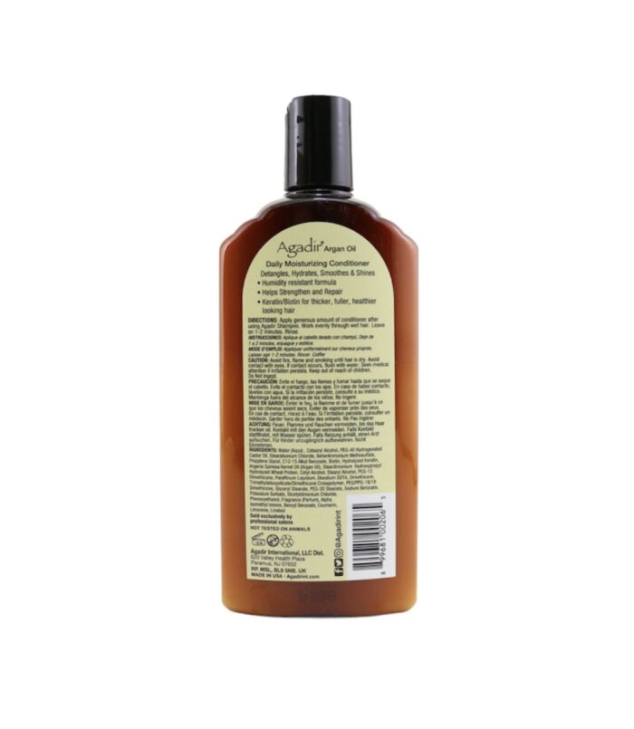 Daily Moisturizing Conditioner 366ml AGADIR - Imagen 2