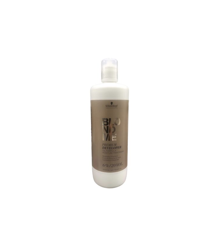 Revelador Schwarzkopf Blondme Premium. Revelador 6% 20vol. 1000ml - Imagen 1