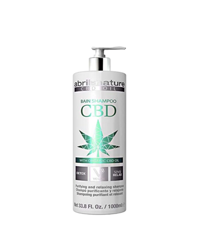 ABRIL ET NATURE CBD CANNABIS OIL SHAMPOO 1000ML - Imagen 1