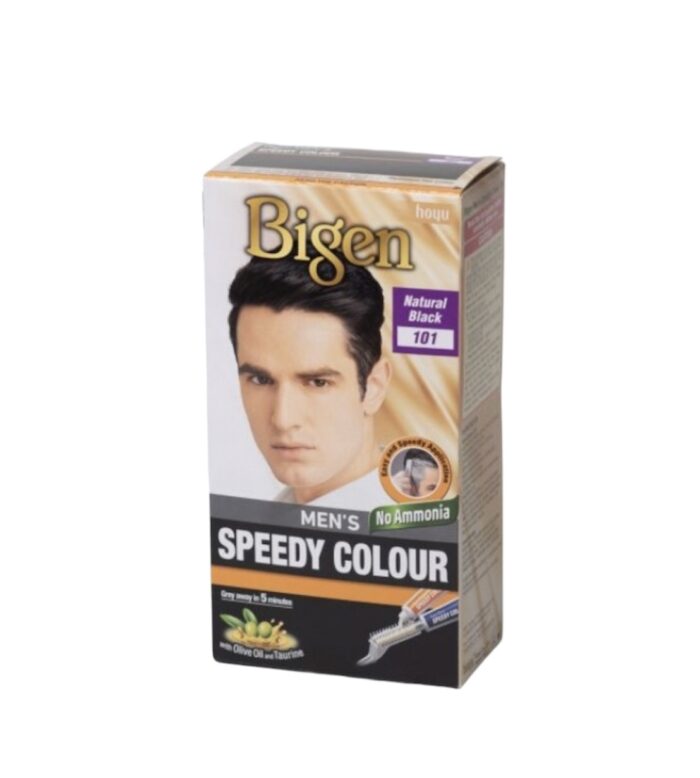 Bigen Hombres Speedy #101 Negro Natural - Imagen 1