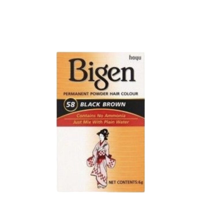 Bigen Hair Color Negro Castaño no. 58 - Imagen 1