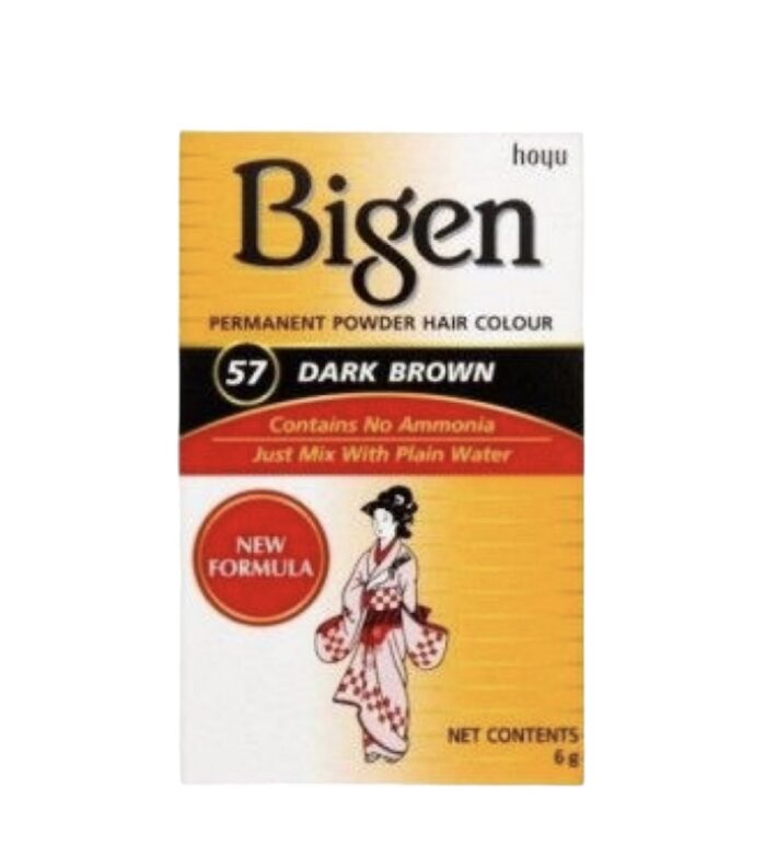 Bigen Color de Cabello Castaño Oscuro no. 57 - Imagen 1