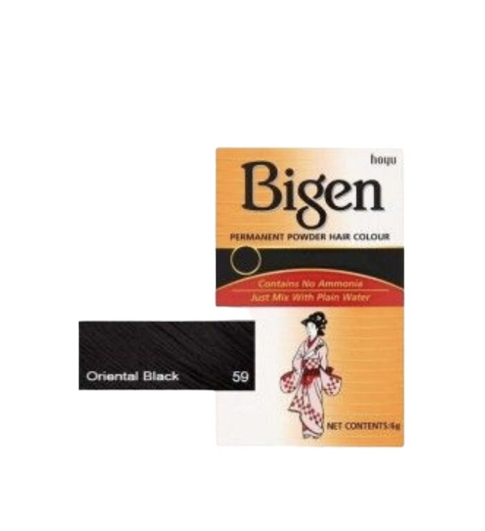 Bigen Hair Color Oriental Negro no. 59 - Imagen 1