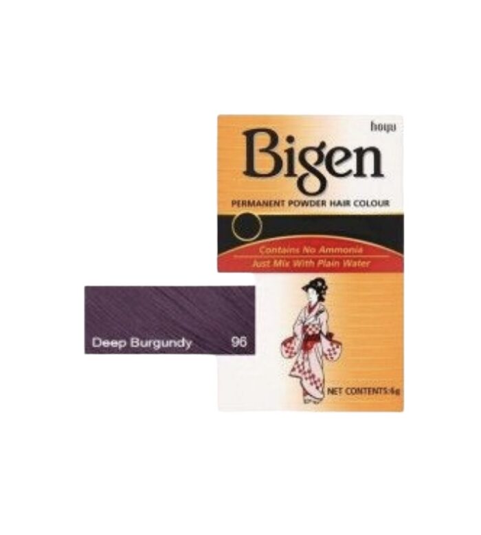 Bigen Hair Color Burdeos Profundo no. 96 - Imagen 1