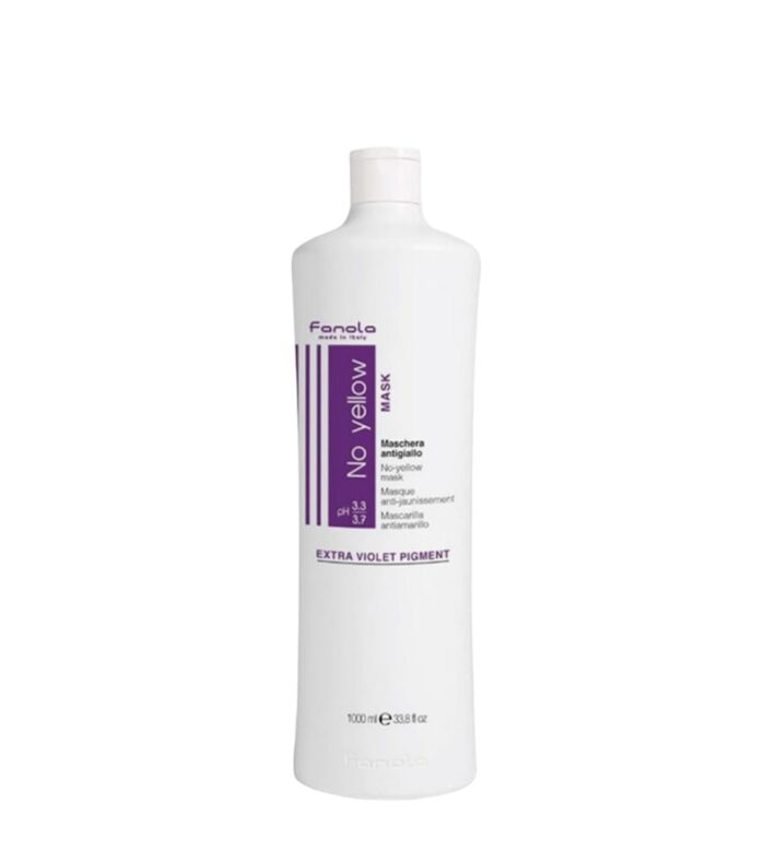 Fanola No Yellow Mascarilla Matizador 1000ml - Imagen 1