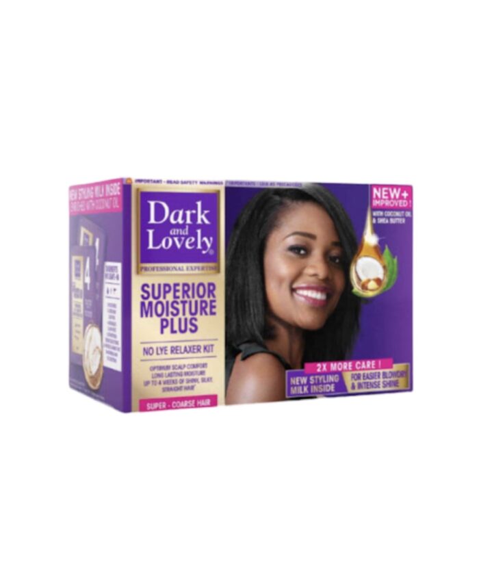 RELAXER KIT RELAJADOR DARK AND LOVELY MOISTURE PLUS SIN LEJÍA - SUPER - Imagen 1