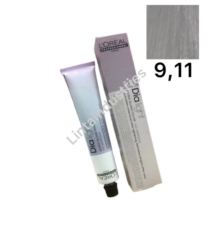 TINTE PARA EL PELO LOREAL DIA LIGHT(9.11) BAÑO DE COLOR - Imagen 1