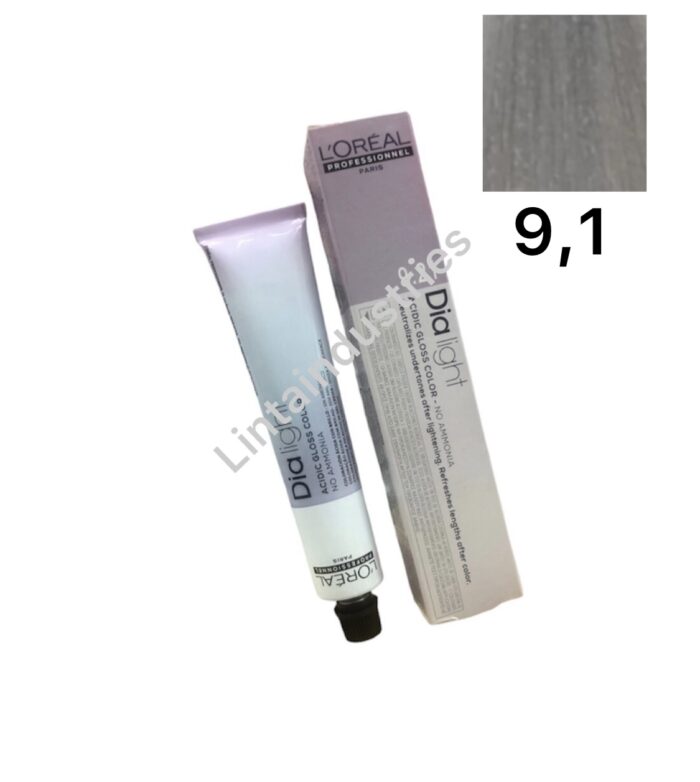 TINTE PARA EL PELO LOREAL DIA LIGHT(9.1) BAÑO DE COLOR - Imagen 1