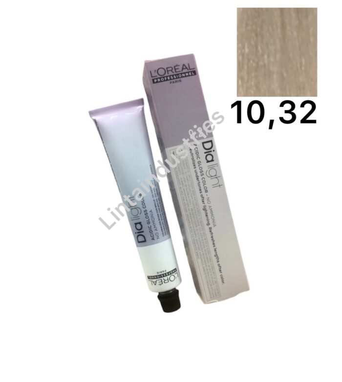 TINTE PARA EL PELO LOREAL DIA LIGHT(10.32) BAÑO DE COLOR - Imagen 1