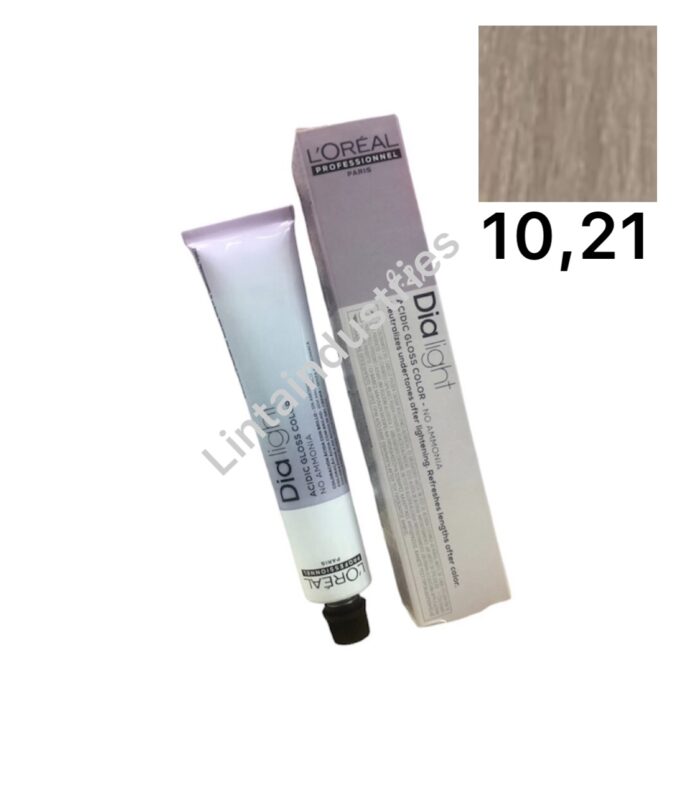 TINTE PARA EL PELO LOREAL DIA LIGHT(10.21) BAÑO DE COLOR - Imagen 1