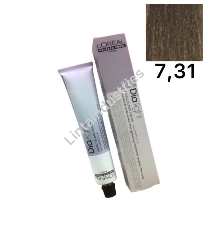 TINTE PARA EL PELO LOREAL DIA LIGHT(7.31) BAÑO DE COLOR - Imagen 1
