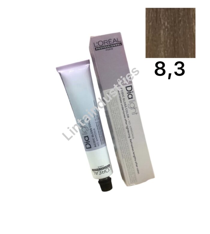 TINTE PARA EL PELO LOREAL DIA LIGHT(8.3) BAÑO DE COLOR - Imagen 1