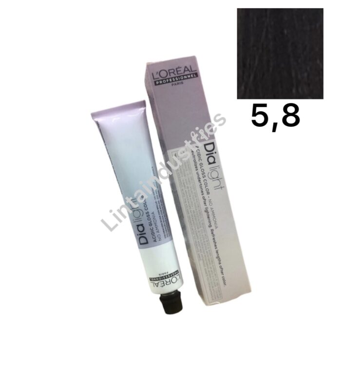 TINTE PARA EL PELO LOREAL DIA LIGHT(5.8) BAÑO DE COLOR - Imagen 1