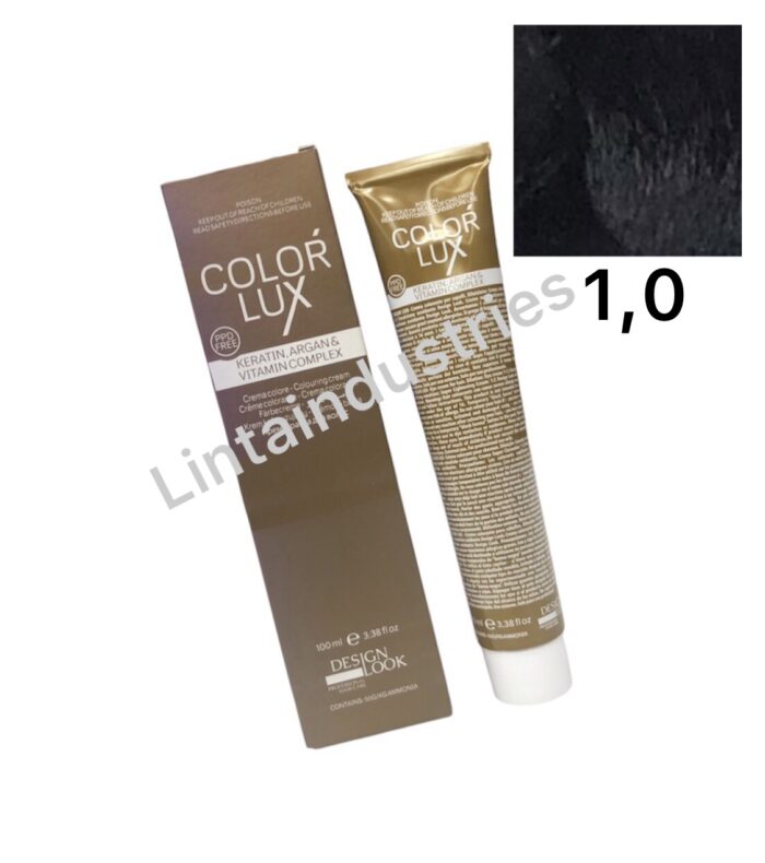 TINTE COLOR LUX 100ML (1,0) - Imagen 1