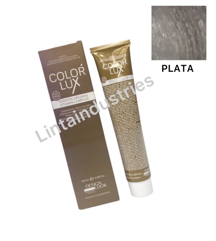 TINTE COLOR LUX 100ML (PLATA) - Imagen 1