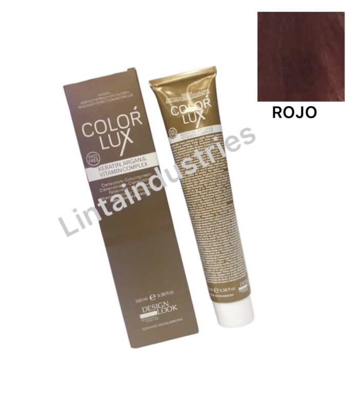 TINTE COLOR LUX 100ML (ROJO) - Imagen 1