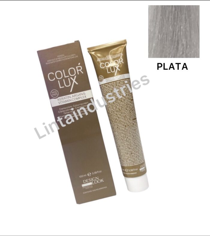 TINTE COLOR LUX 100ML (PLATA) - Imagen 1