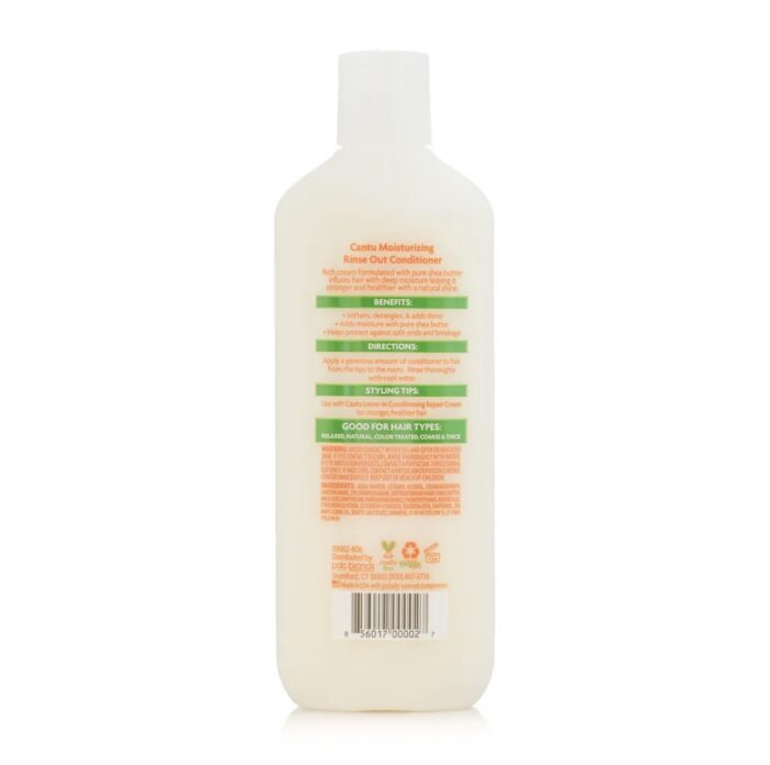 CANTU SHEA BUTTER MOISTURIZING RINSE OUT CONDITIONER 400ML - Imagen 2