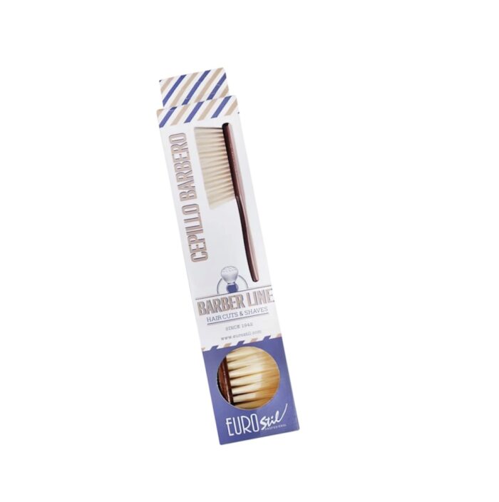 Brush Barber Wooden Handle Eurostil 00595 - Imagen 2
