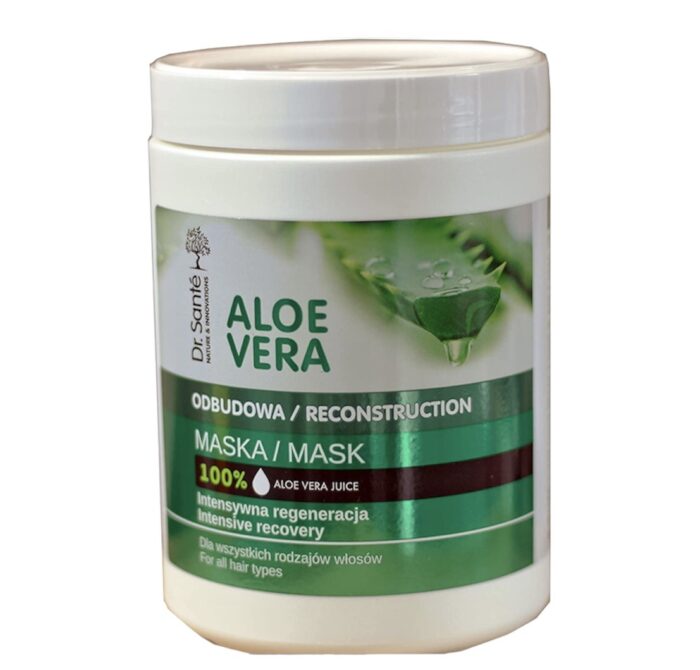 Dr. Santé Aloe Vera y Queratina Mascarilla Cabello Dañado 1000ml - Imagen 1