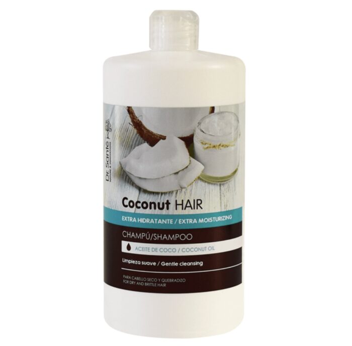 CHAMPU HIDRATANTE ACEITE COCO 1000ML DR.SANTE - Imagen 1